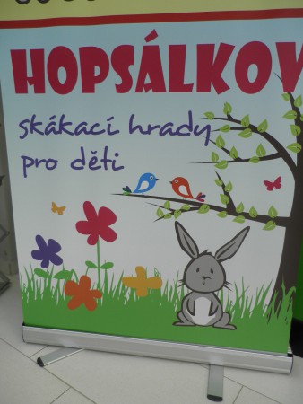 Hopsálkov, informační cedule