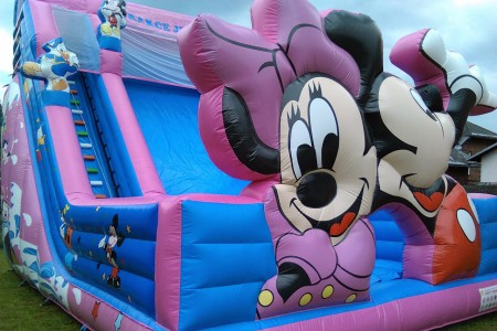 Nafukovací skluzavka "MICKY" - ATRAKCE JESENÍK