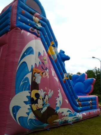 Nafukovací skluzavka "MICKY" - ATRAKCE JESENÍK