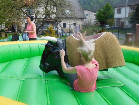 Elektrický "RODEO BÝK" - Atrakce Jeseník