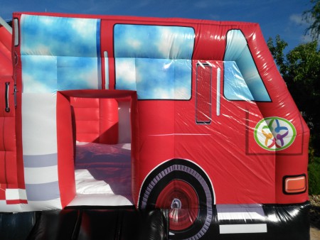 Skluzavka "HASIČSKÉ AUTO" - ATRAKCE JESENÍK