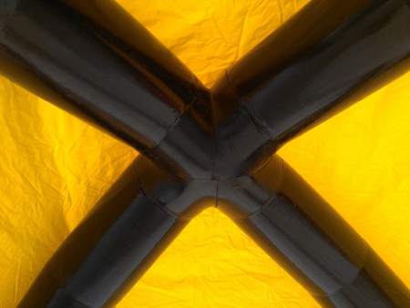 Nafukovací stan s plachtou - ATRAKCE JESENÍK