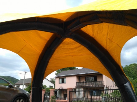 Nafukovací stan s plachtou - ATRAKCE JESENÍK