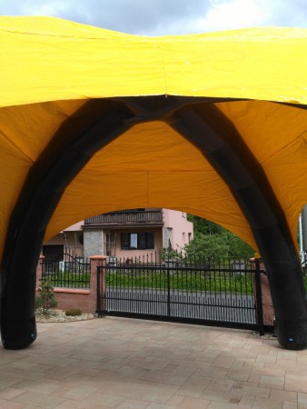 Nafukovací stan s plachtou - ATRAKCE JESENÍK