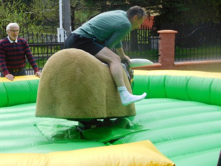 Elektrický "RODEO BÝK" - Atrakce Jeseník