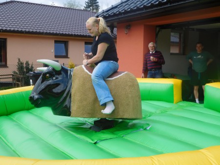 Elektrický "RODEO BÝK" - Atrakce Jeseník