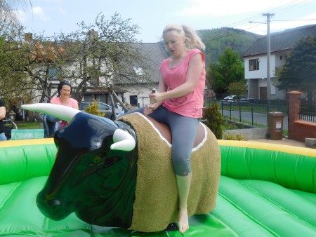 Elektrický "RODEO BÝK" - Atrakce Jeseník