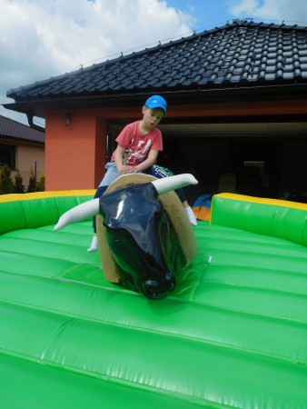 Elektrický "RODEO BÝK" - Atrakce Jeseník